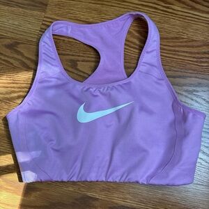 Nike large pink dri-fit sports bra